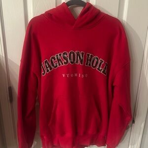 Wild Fable Red Jackson Hole Sweater